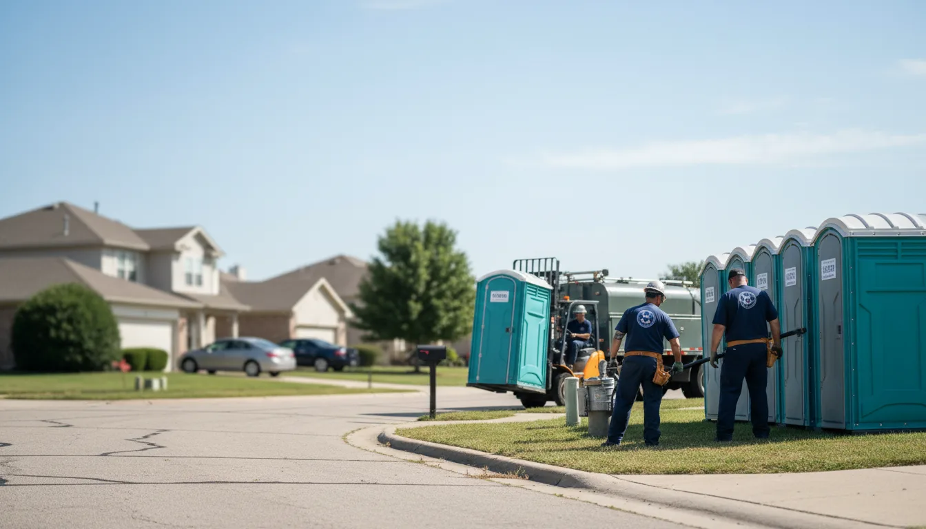 Porta Potty Rental in Comfort, TX near me